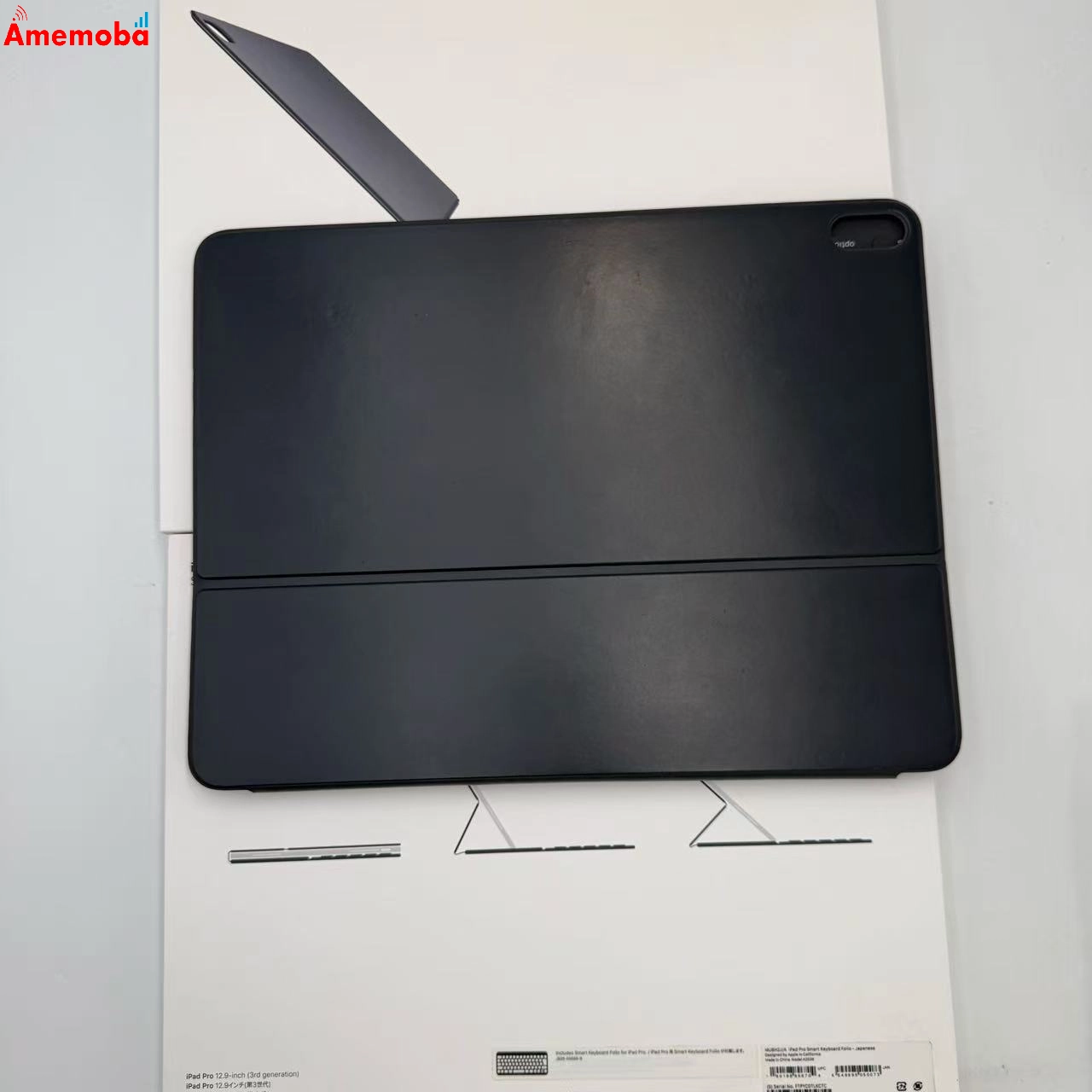 12.9インチiPad Pro（第3世代）用Smart Keyboard Folio ブラック MU8H2J/A
