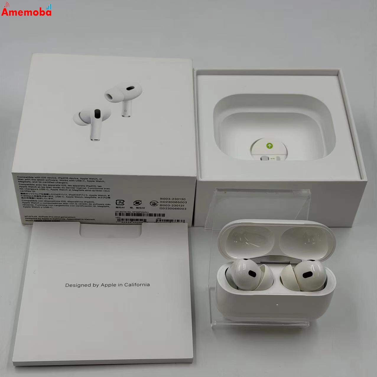 AirPods Pro 第2世代 MagSafe充電ケース(USB-C)付き ホワイト MTJV3J/A