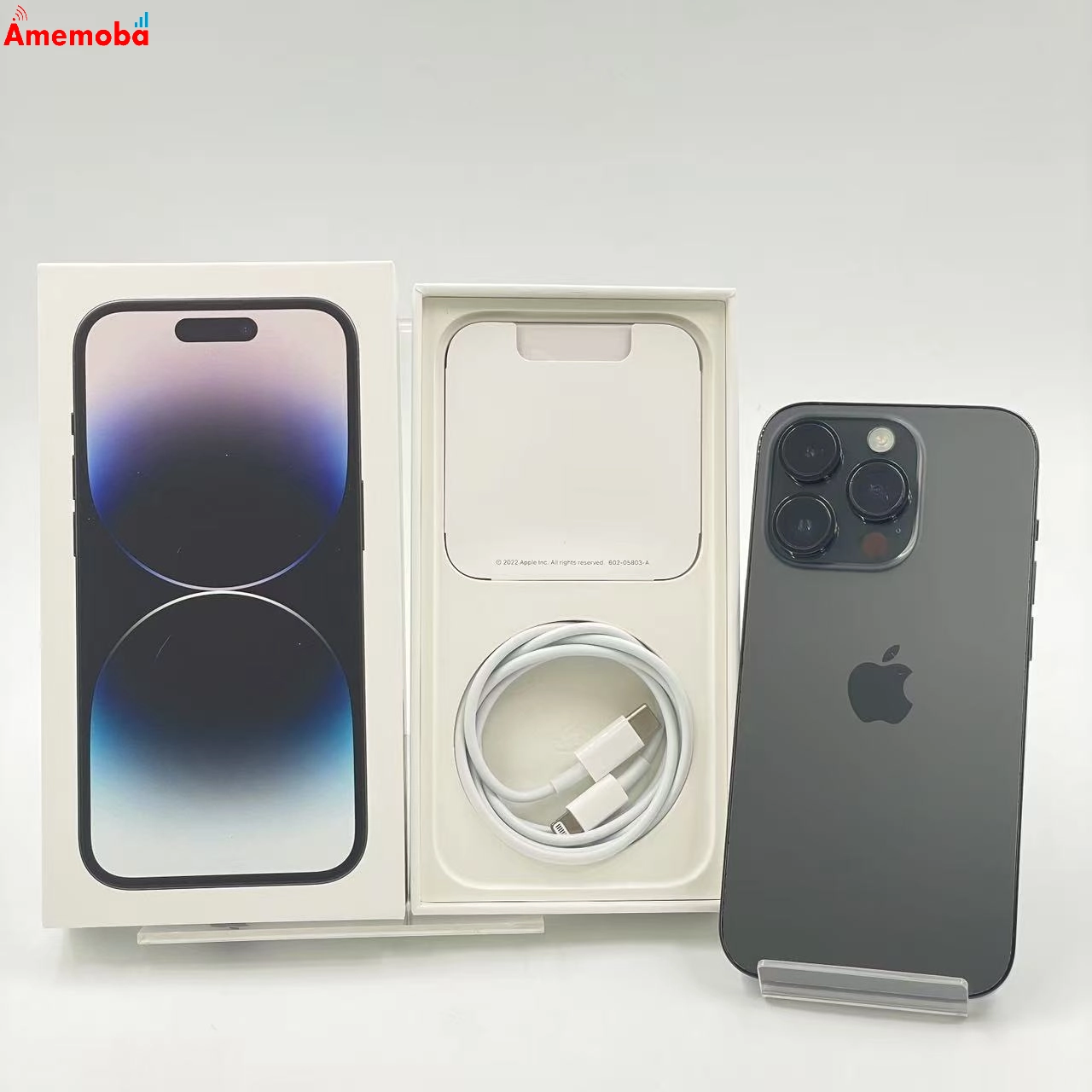 iPhone14 Pro 128GB スペースブラック MPXU3J/A Apple版SIMフリー