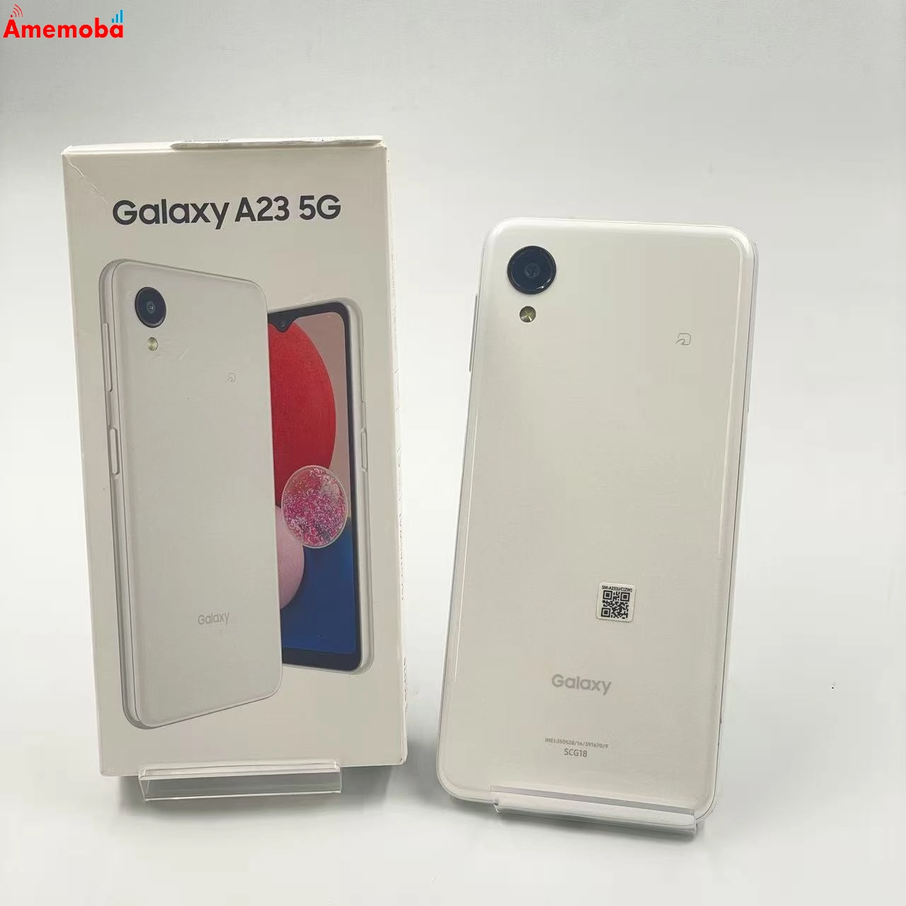 Galaxy A23 5G 4GB/64GB ホワイト SCG18 AU版SIMフリー 美品 au
