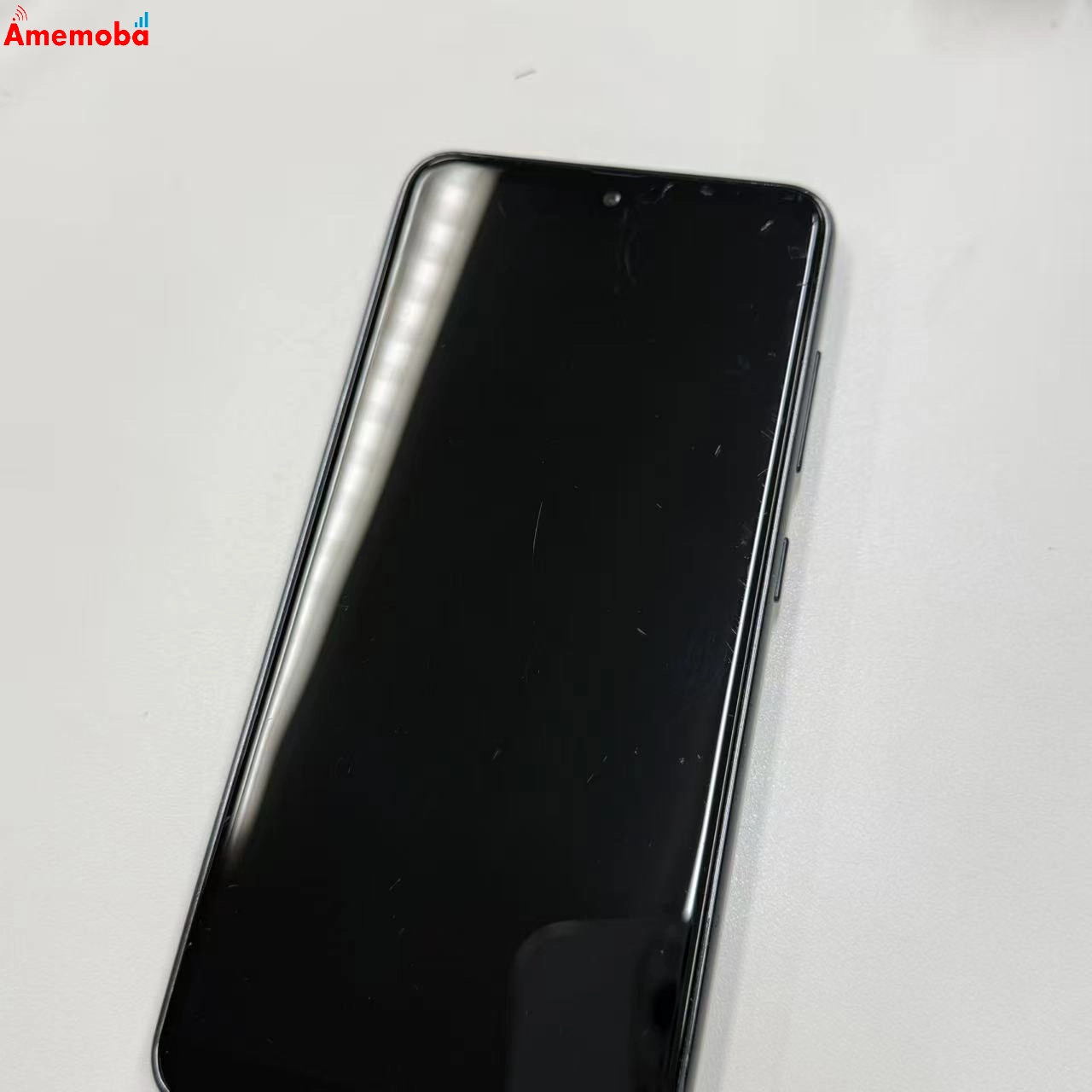 Galaxy A21 64GB ブラック SCV49 AU版SIMフリー ジャンク品 au
