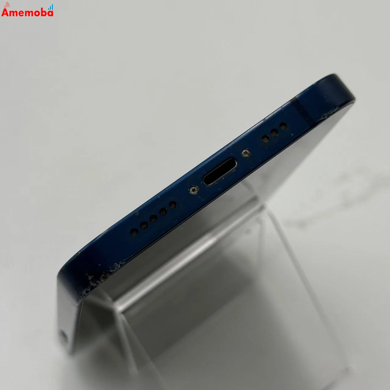iPhone12 128GB ブルー NGHX3J/A SoftBank版SIMフリー 訳あり品