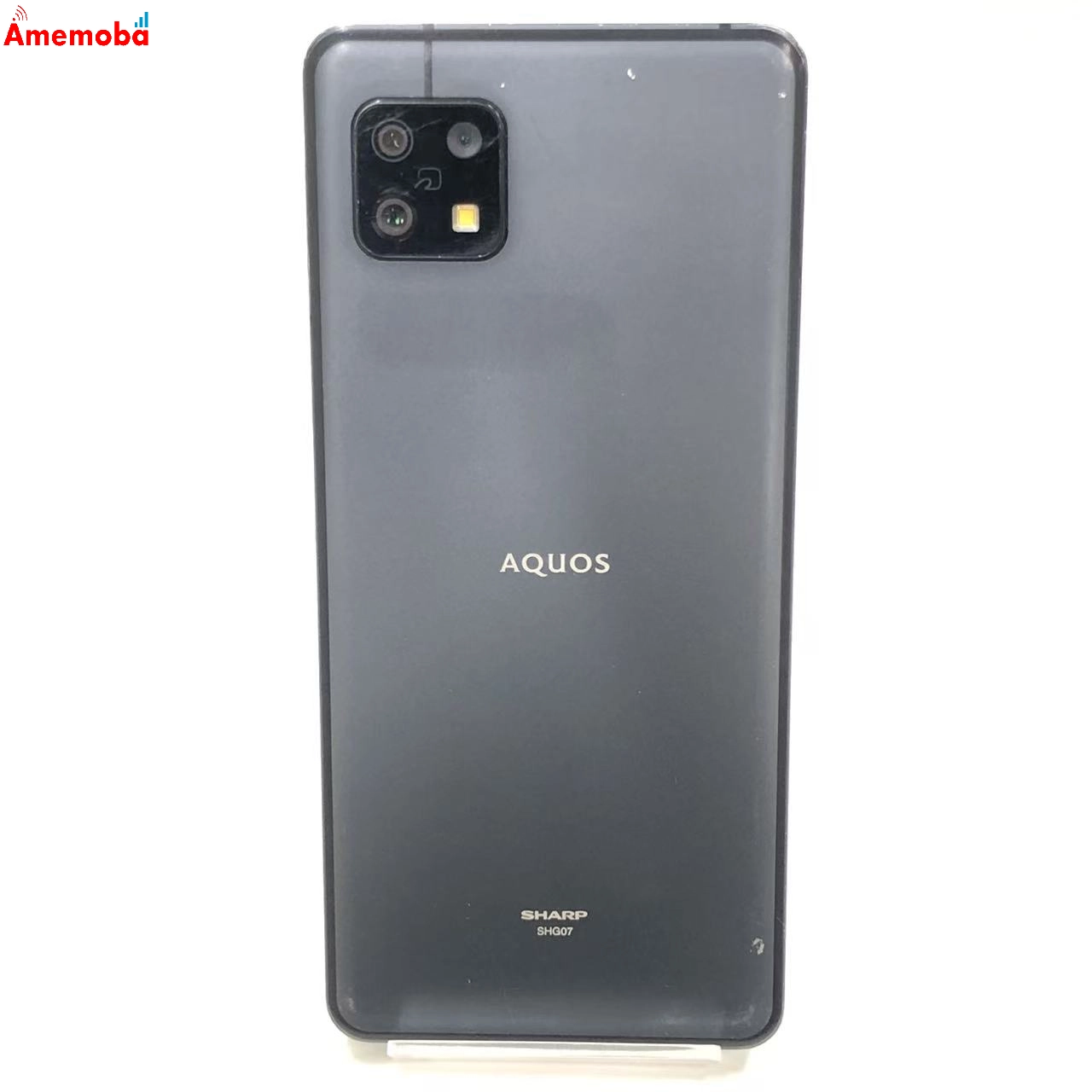 AQUOS sense6s 4GB/64GB ブラック SHG07 AU版SIMフリー 訳あり品