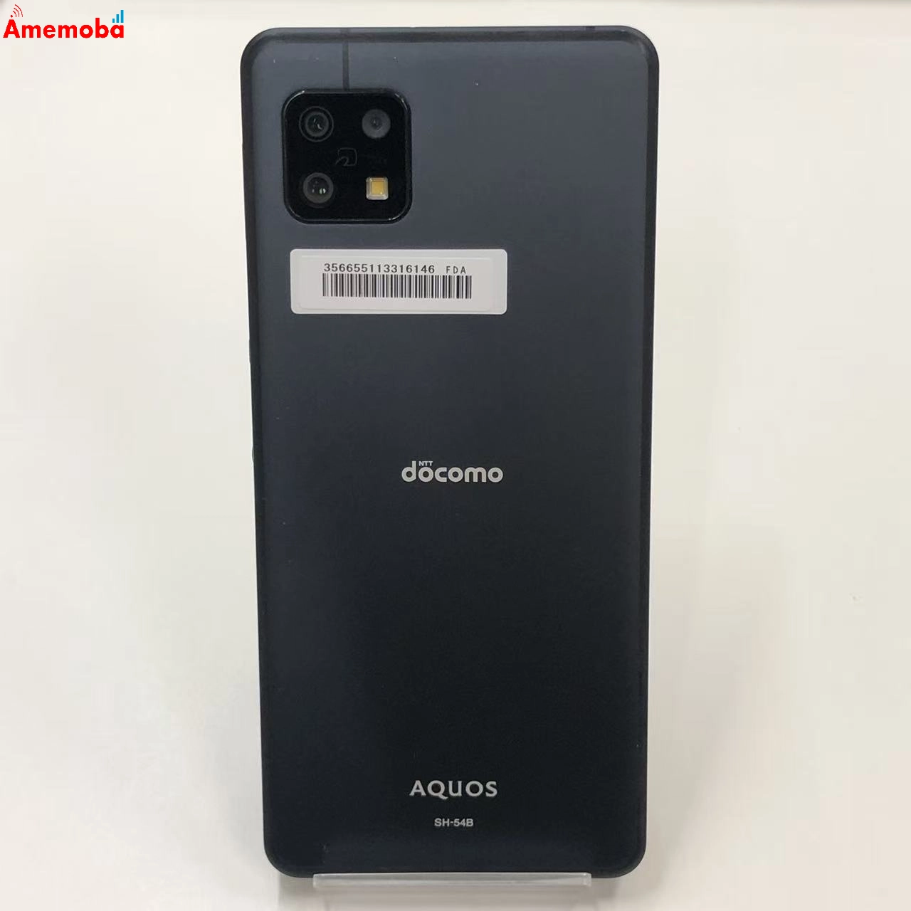 AQUOS sense6 4GB/64GB ブラック SH-54B docomo版SIMフリー ジャンク品