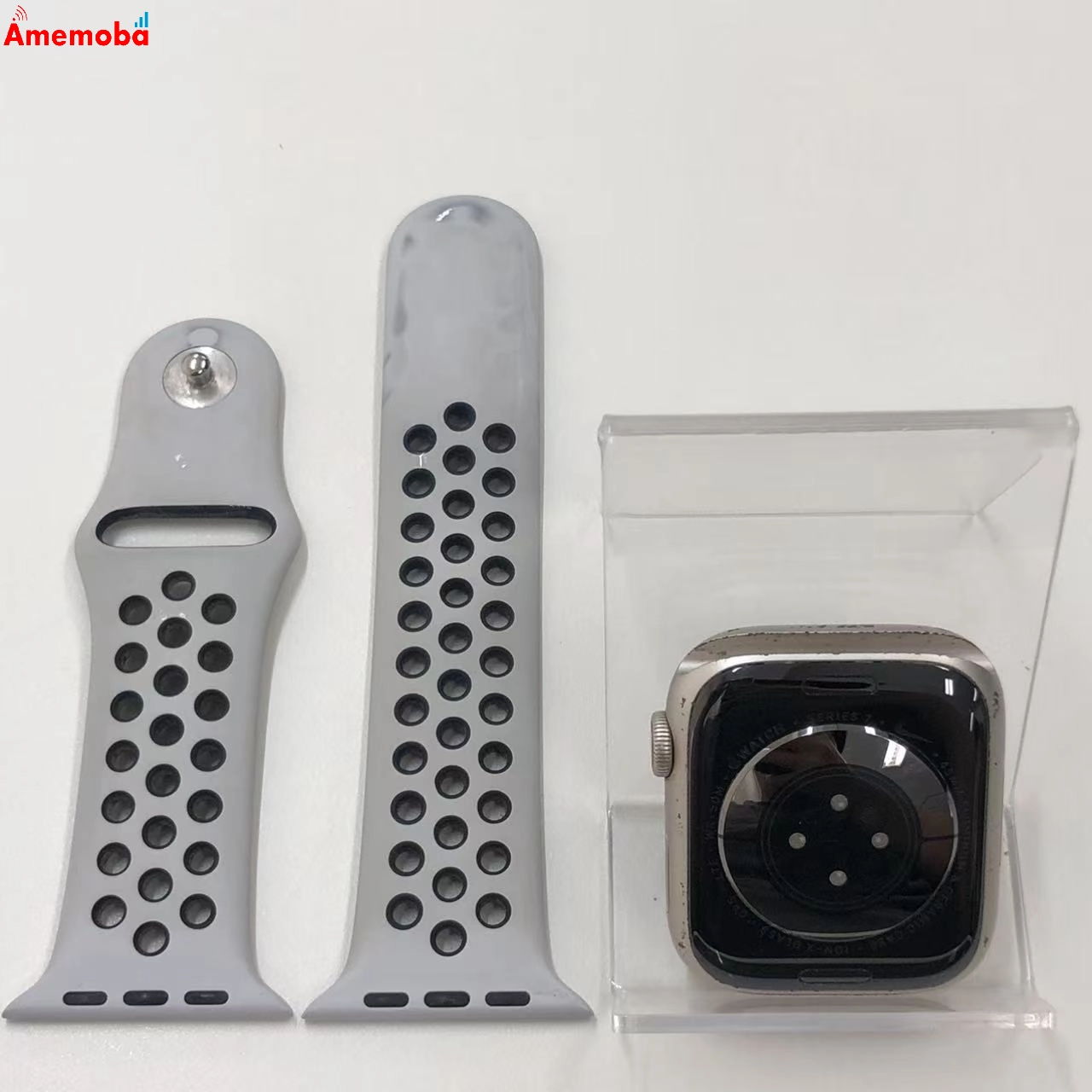 Apple Watch Nike Series7 45mm GPS+Cellularモデル 32GB スターライト MKL43J/A  訳あり品 SoftBank