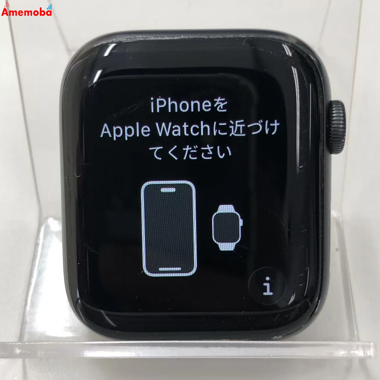 Apple Watch Nike Series6 44mm GPSモデル 32GB ブラック M02M3J/A 訳あり品