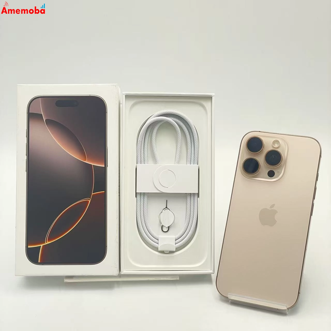 iPhone16 Pro 256GB デザートチタニウム MYN23J/A Apple版SIMフリー 美品