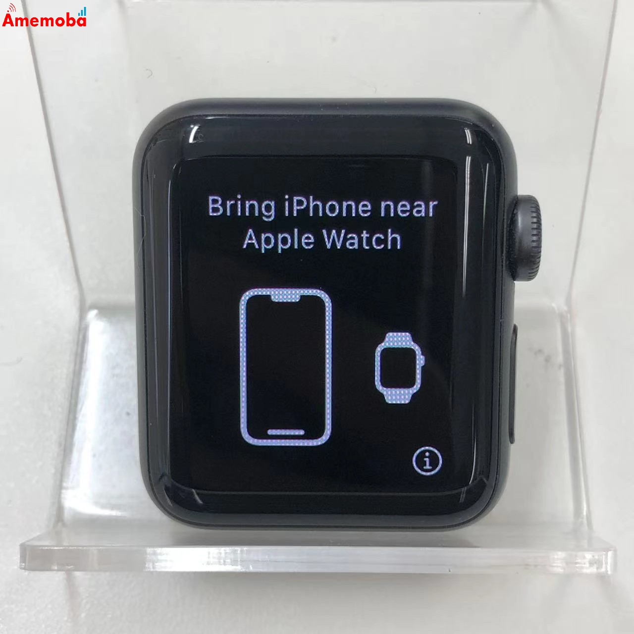 Apple Watch Series 3 GPS 38mm 8GB ブラック MTF02J/A