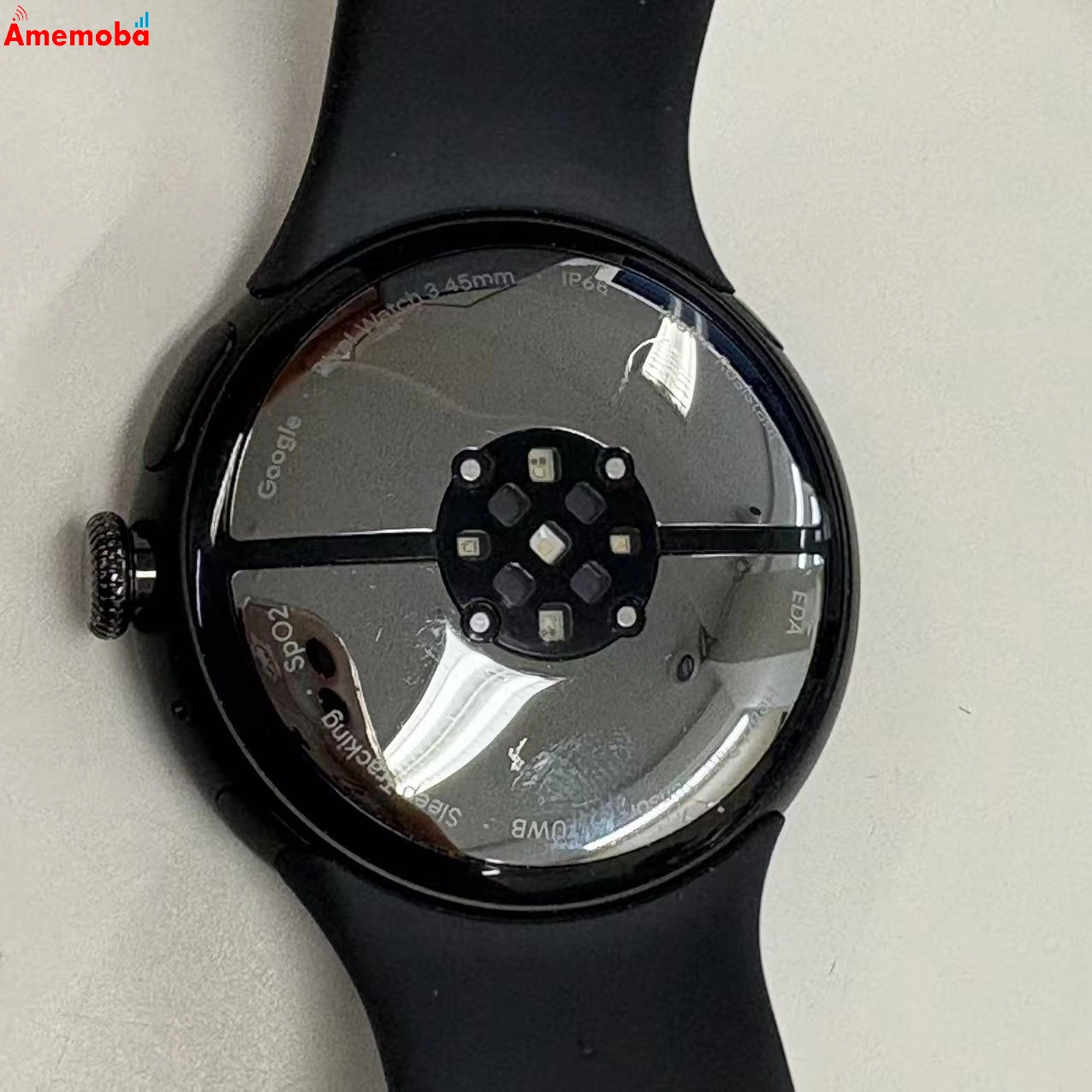 Google Pixel Watch 3 45mm  展示品 ー Matte Black - ジャンク品