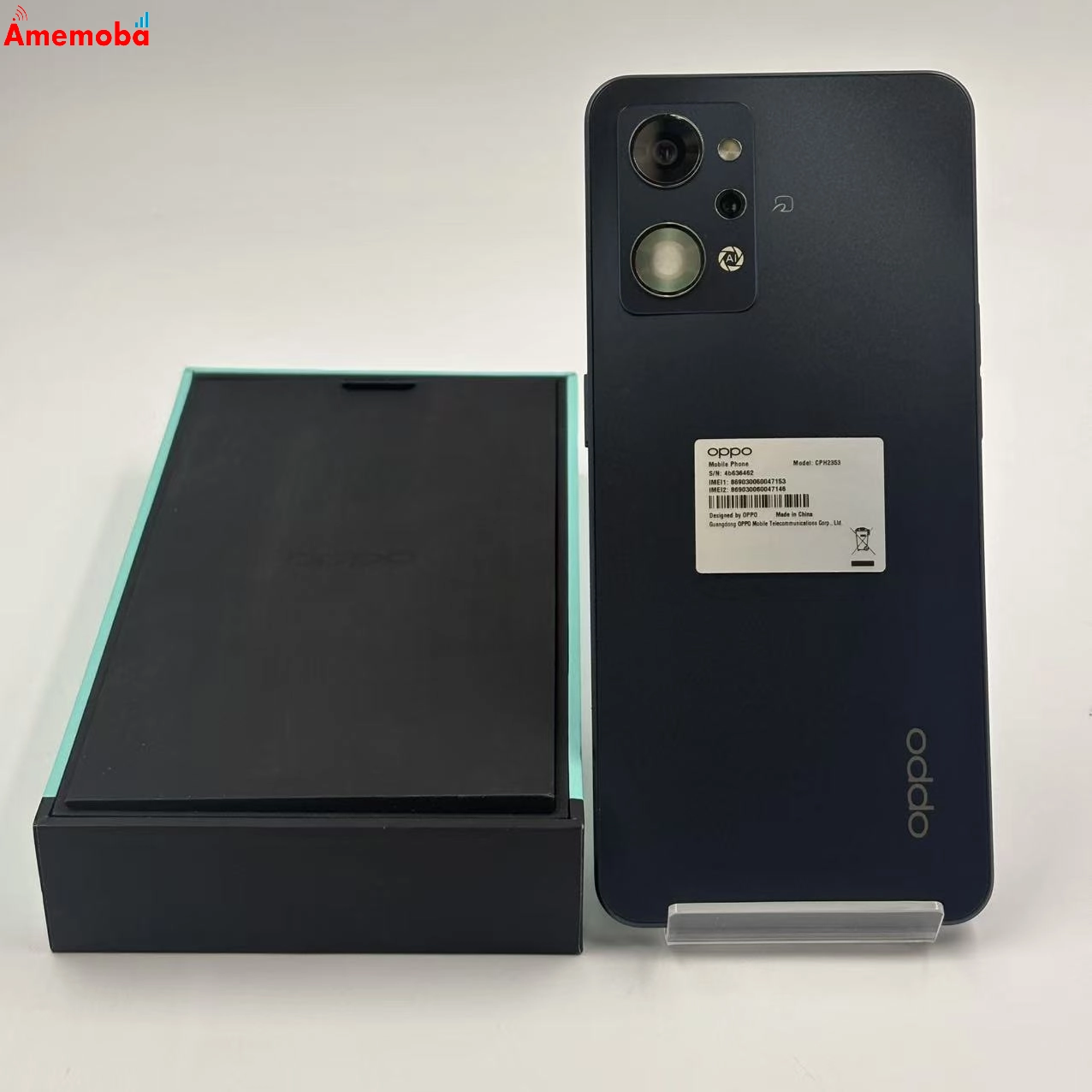 OPPO Reno7 A 128GB スターリーブラック CPH2353 楽天モバイル版SIMフリー ジャンク品