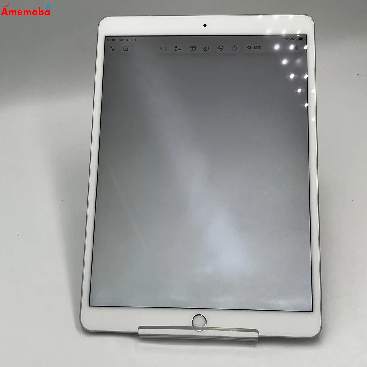 iPad Air 第3世代 Wi-Fi+Cellularモデル 64GB シルバー MV0E2J/A Apple版SIMフリー  訳あり品
