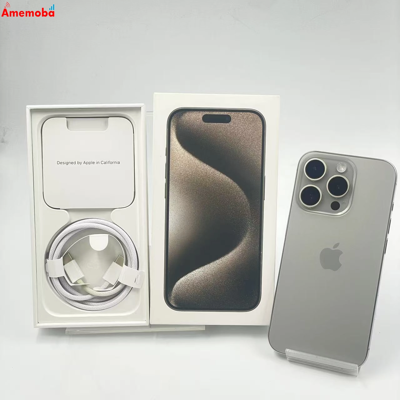 iPhone15 Pro 128GB ナチュラルチタニウム MTU93J/A Apple版SIMフリー