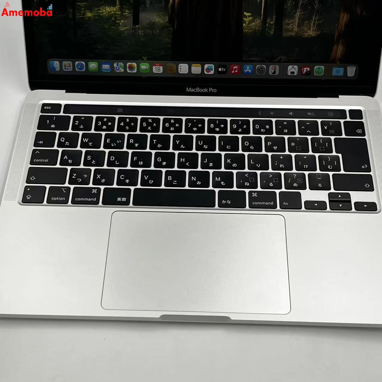 MacBook Pro 13インチ 2020 Two Thunderbolt 3 ports 256GB シルバー A2289 極美品