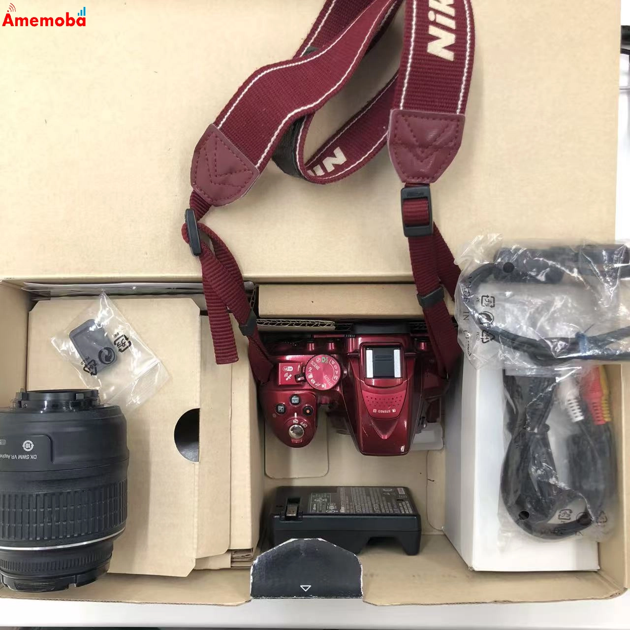 D5300 18-140 VR レンズキット レッド D5300L18140KITRD