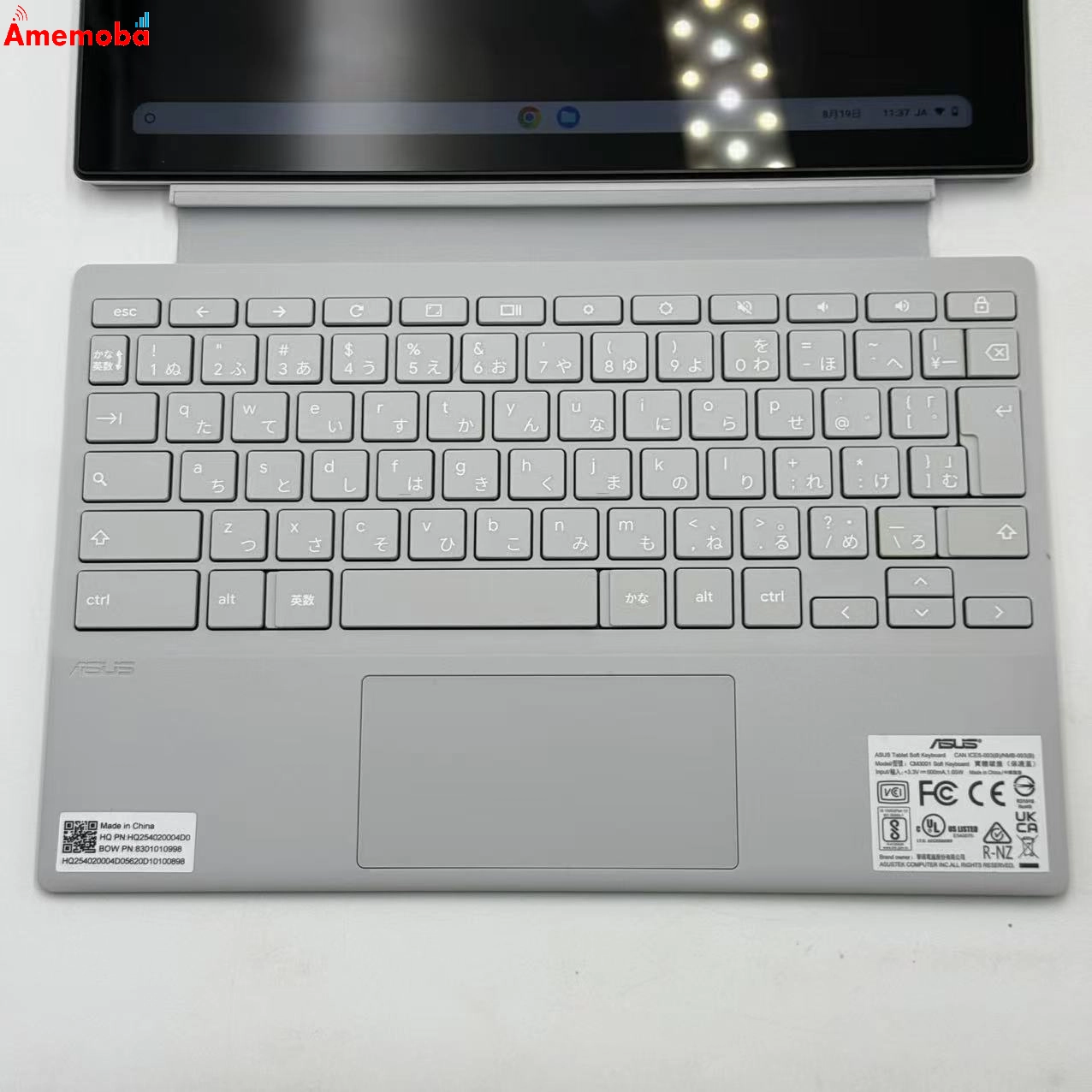 Chromebook CM30 Detachable(CM3001) CM3001DM2A-R70008 64G フォグシルバー 極美品