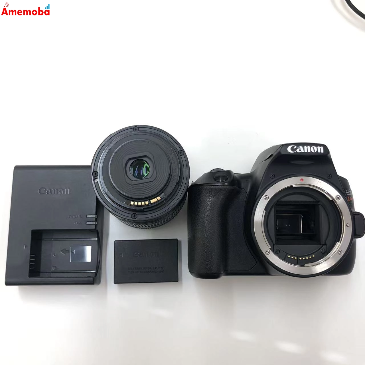 CANON EOS Kiss X10 EF-S18-55 IS STM レンズキット ブラック 美品