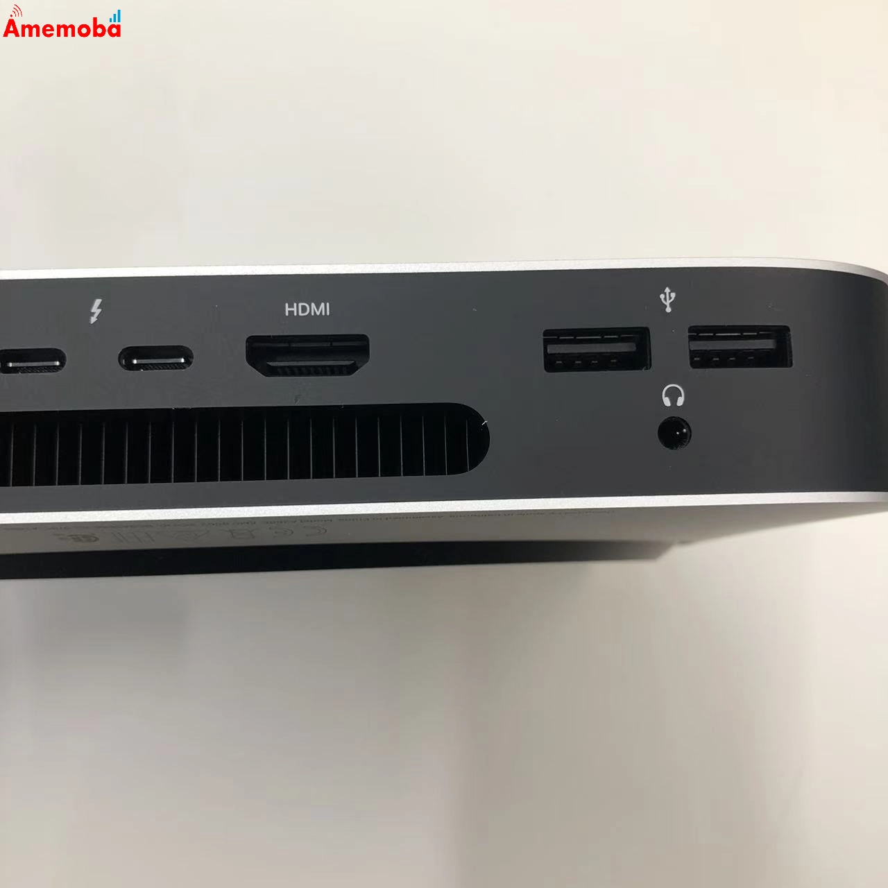 Mac Mini Early 2023 M2 8CPU 10GPU 8GB 256GB シルバー MMFJ3J/A 新品同様 8GB/256GB