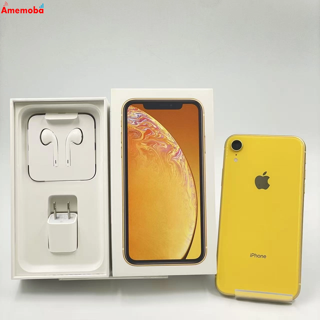 iPhoneXR 64GB イエロー MT082J/A docomo版SIMフリー 極美品