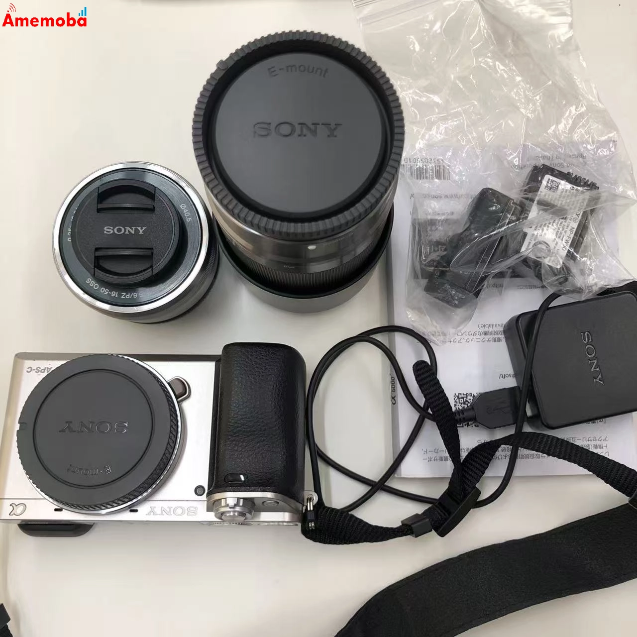 &alpha;6000 ILCE-6000Y ダブルズームレンズキット シルバー