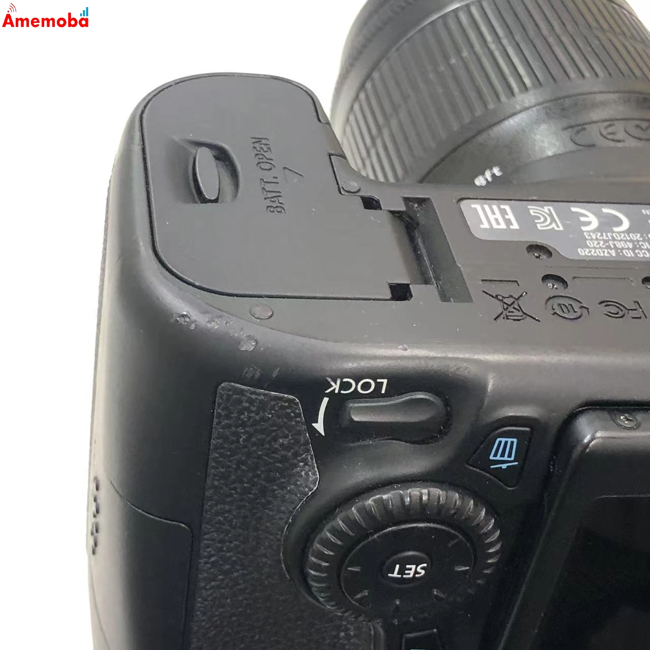Canon EOS 70D EF-S18-55 IS STM レンズキット ブラック 訳あり品