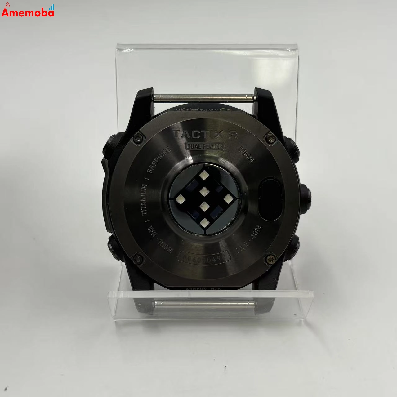 Garmin tactix 8 AMOLED Dual Power 32GB Black 010-03407-21 極美品