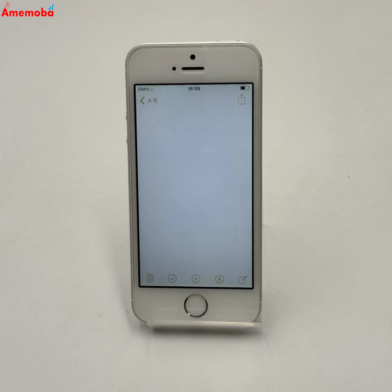 iPhoneSE 16GB シルバー MLLP2J/A SoftBank版SIMフリー 美品