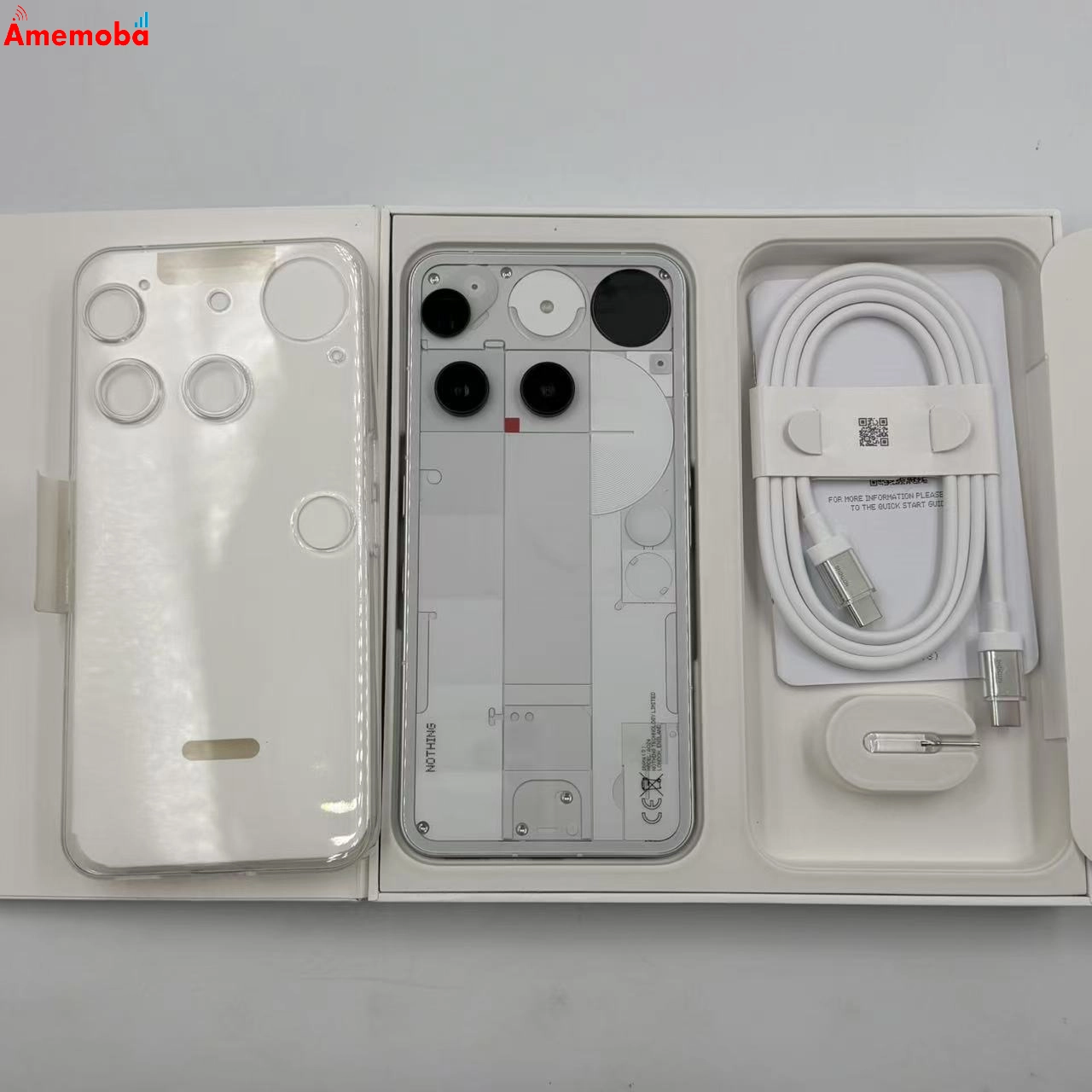 Nothing Phone (3) 12GB/256GB ホワイト A024 SIMフリー 新品同様