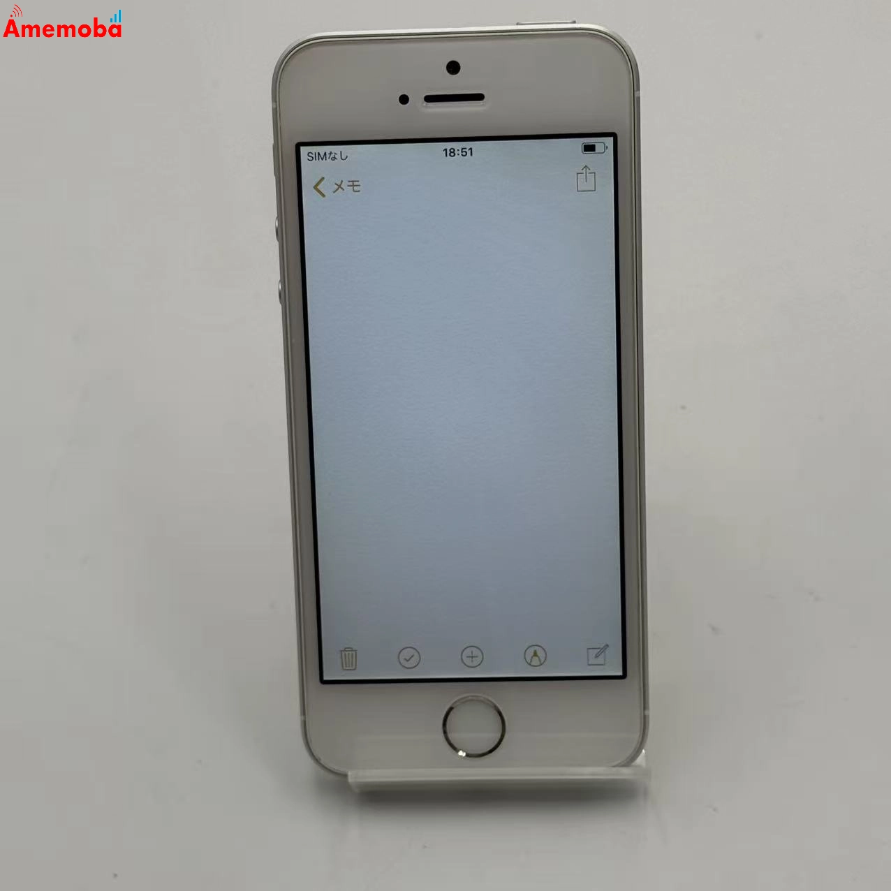 iPhoneSE 16GB シルバー MLLP2J/A SoftBank版SIMフリー 美品
