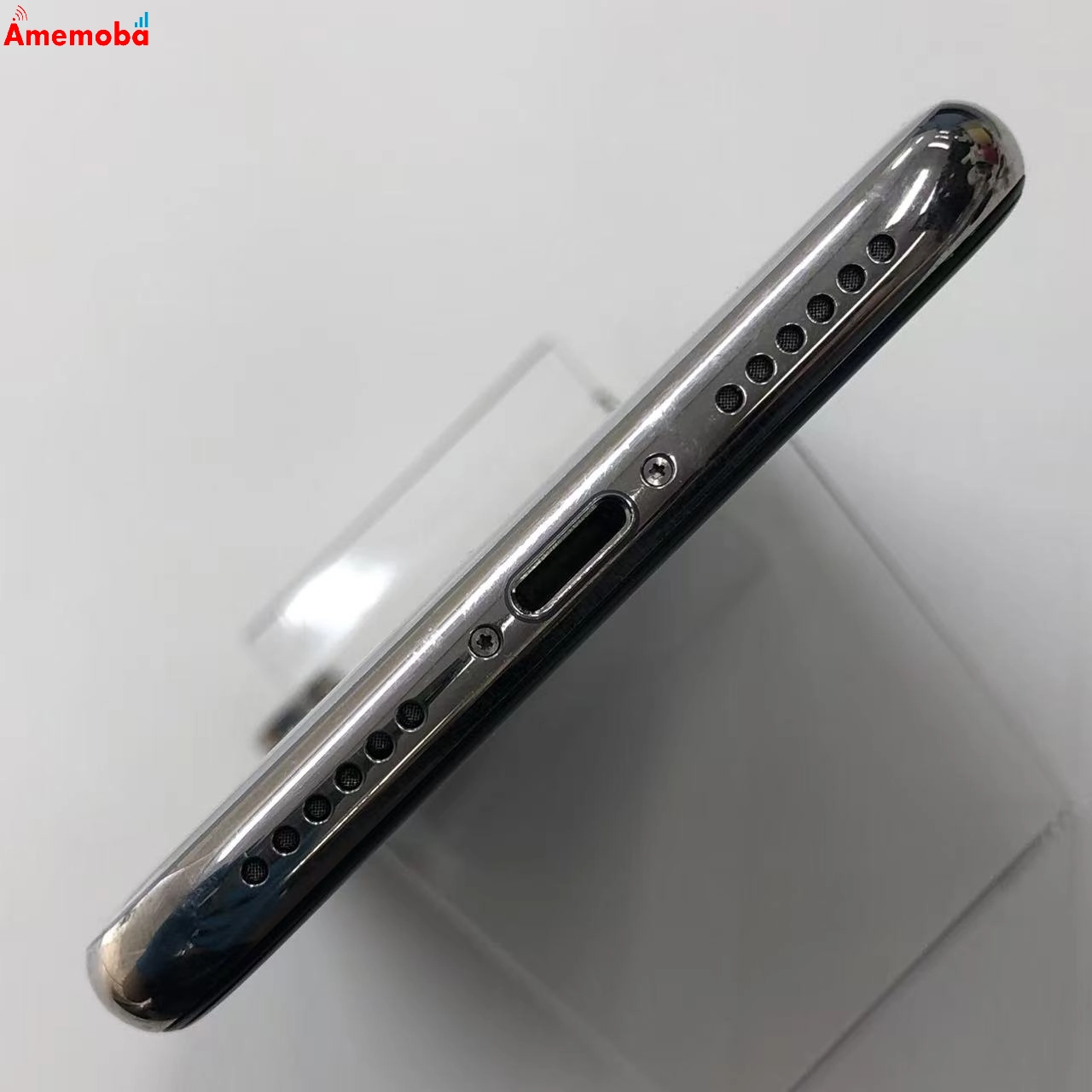 iPhoneX 64GB シルバー NQAY2J/A AU版SIMロック解除不可 美品