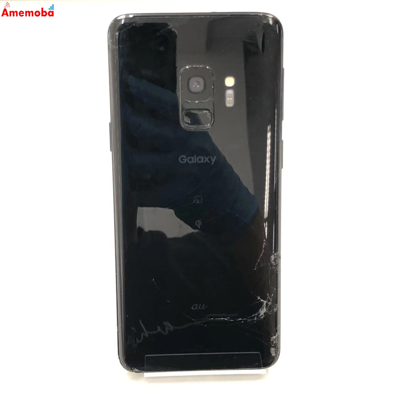 Galaxy S9 64GB Midnight Black SCV38 AU版SIMフリー ジャンク品 au