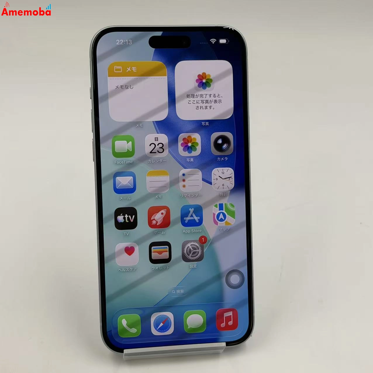 iPhone15 Plus 128GB ブルー MU0D3J/A AU版SIMフリー  極美品