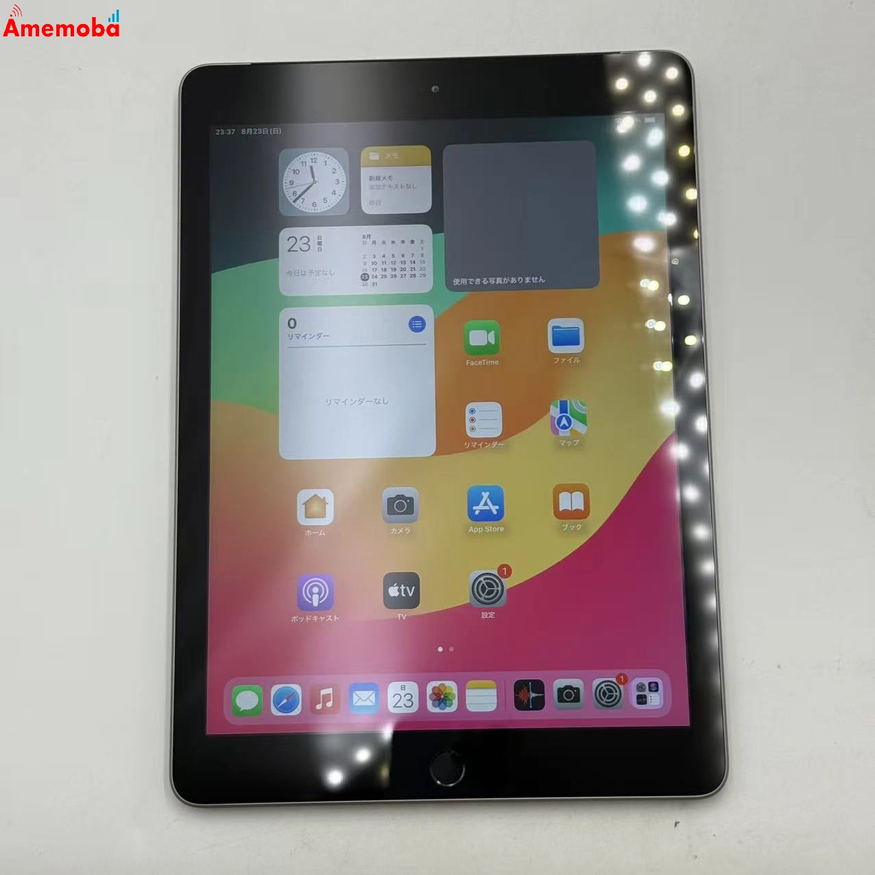 iPad 第6世代 32GB スペースグレイ MR6N2J/A docomo版SIMフリー 極美品