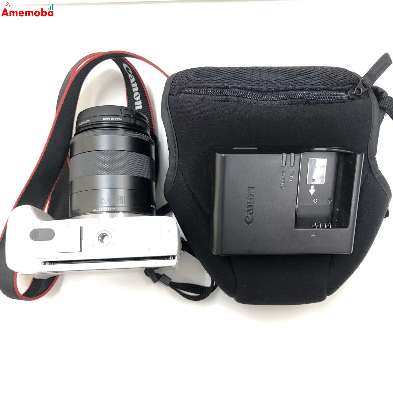 Canon EOS M3 EF-M18-55 IS STM レンズキット ホワイト EF-M18-55ISSTM 美品