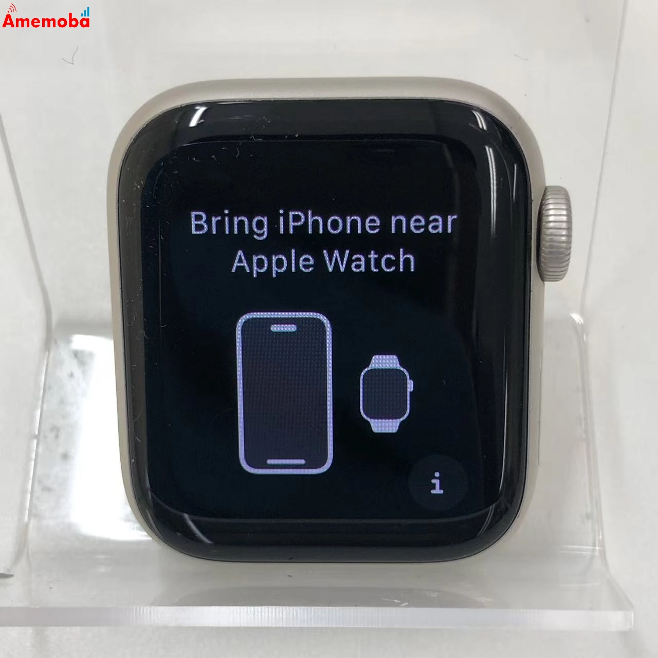 Apple Watch SE 第2世代 40mm GPSモデル 32GB スターライト MNL73J/A  ジャンク品 SIMフリー
