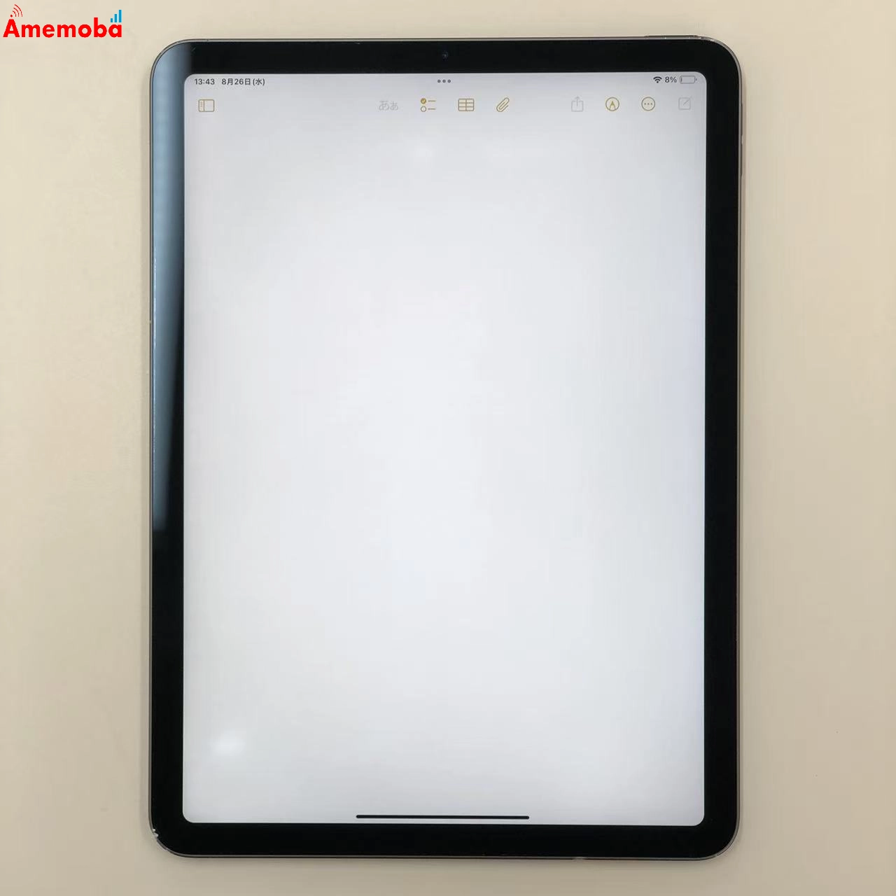 iPad Air 第4世代 Wi-Fiモデル 64GB スペースグレイ MYFM2KH/A