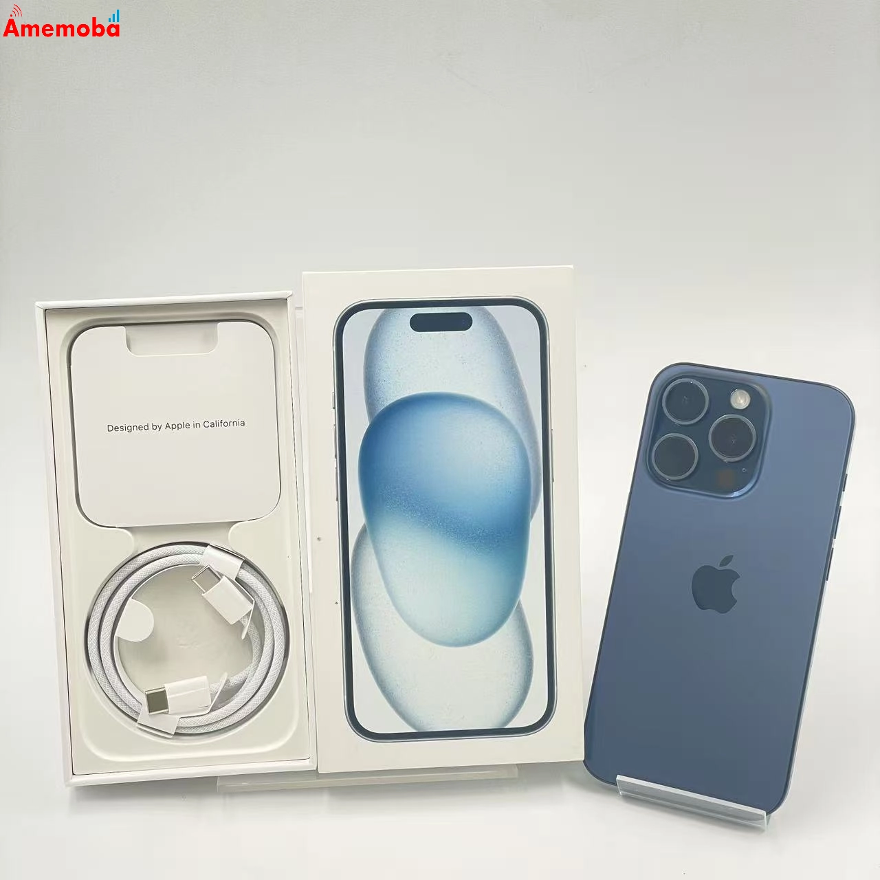 iPhone15 Pro 128GB ブルーチタニウム MTUA3J/A docomo版SIMフリー