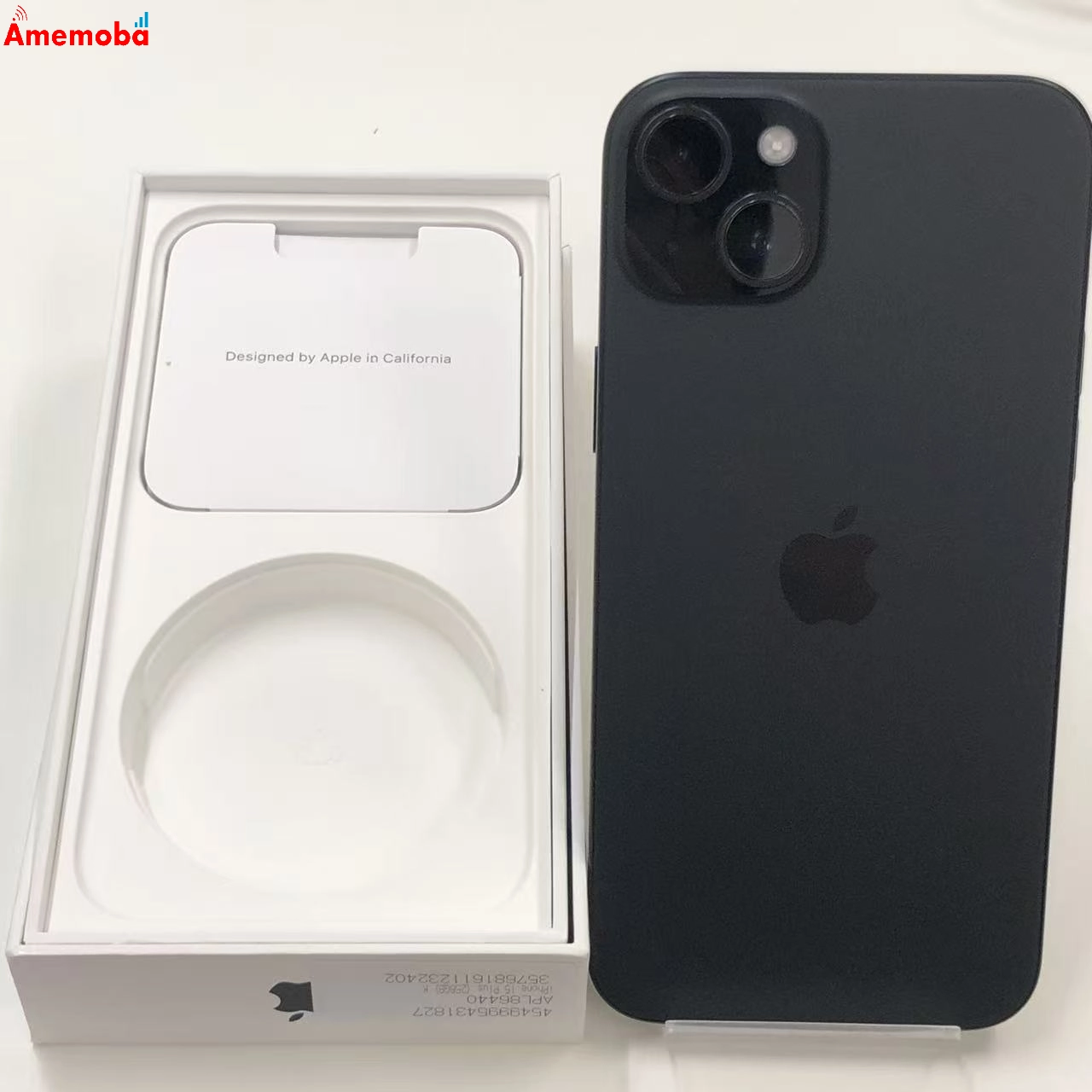 iPhone15 Plus 256GB ブラック MU0F3J/A docomo版SIMフリー 美品