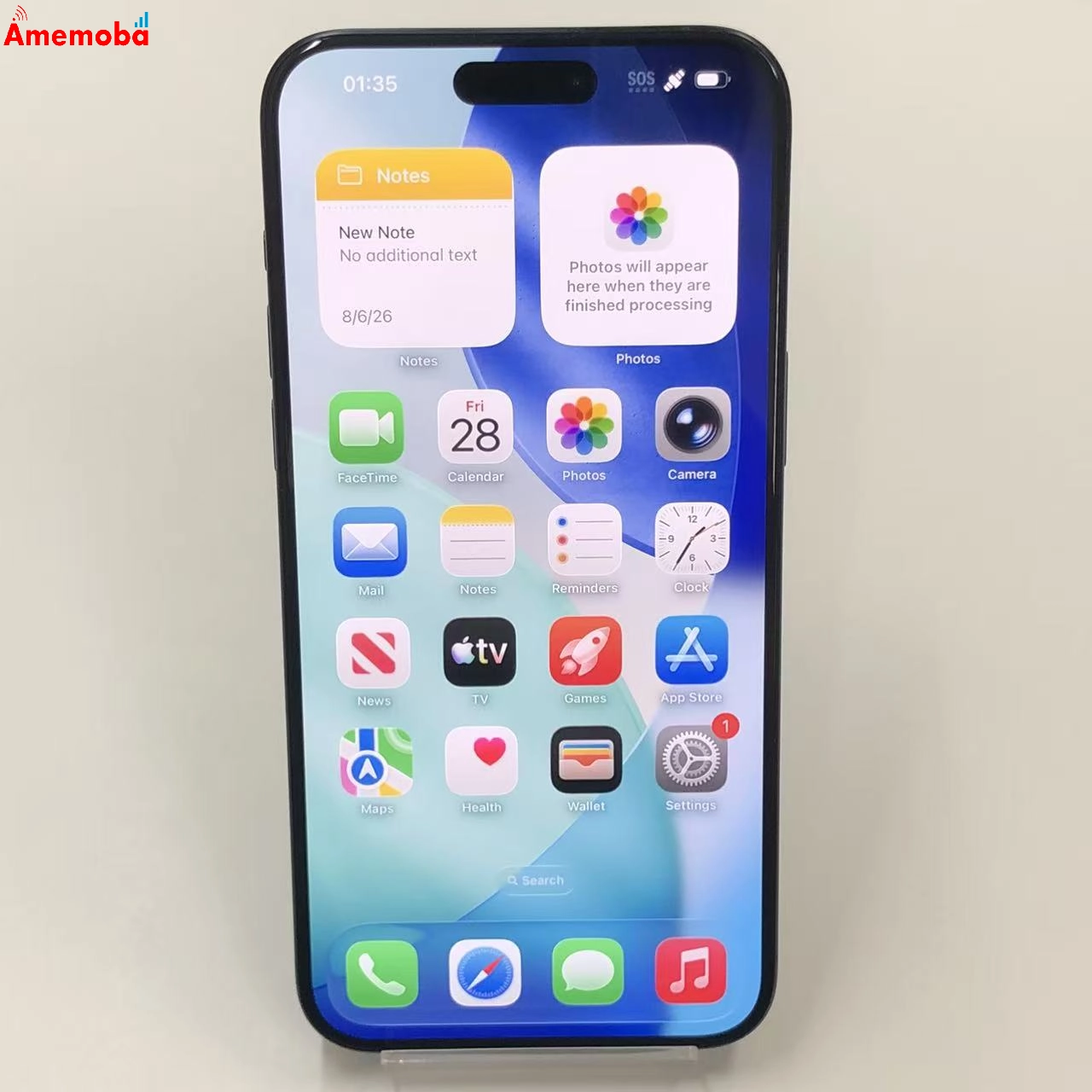 iPhone15 Pro Max 256GB ブルーチタニウム MU6T3J/A SoftBank版SIMフリー 極美品