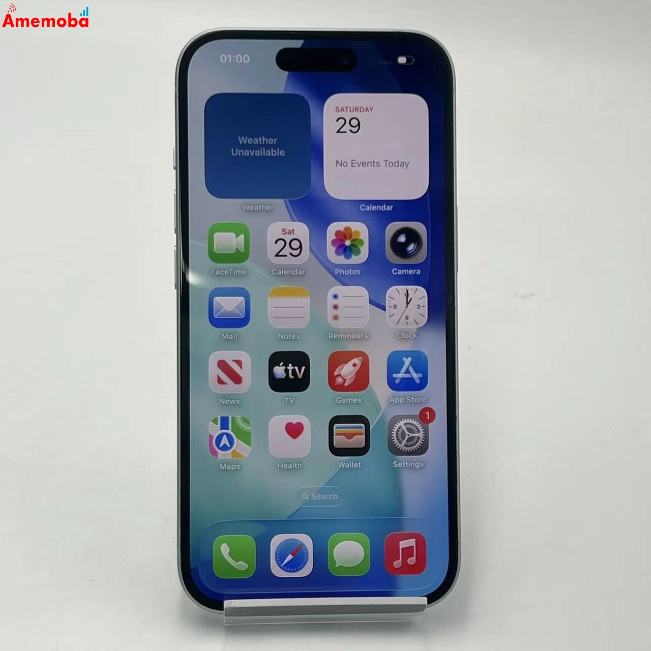 iPhone15 128GB ブルー MTML3J/A AU版SIMフリー 訳あり品