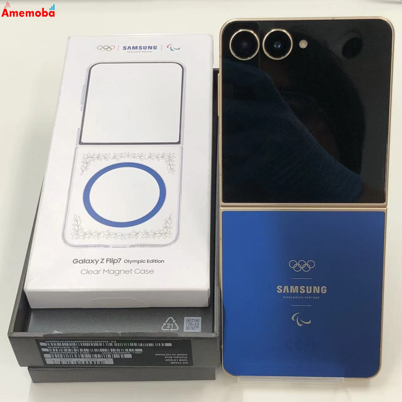 Galaxy Z Flip7 Olympic Edition 12GB/512GB Olympic Bule SM-F766B 海外版SIMフリー 未使用品