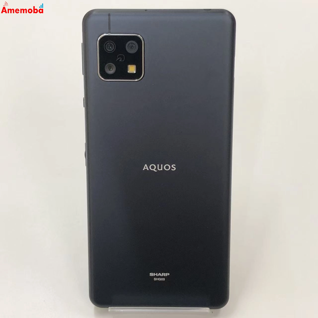 AQUOS sense5G 64GB ブラック SHG03 AU版SIMフリー 新品同様