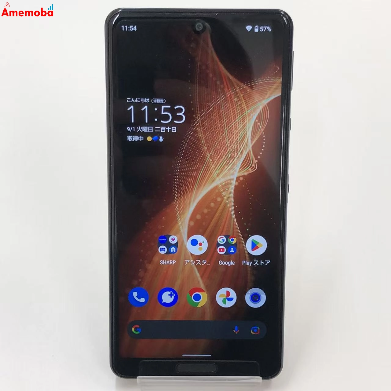 AQUOS sense5G 64GB ブラック SHG03 AU版SIMフリー 新品同様