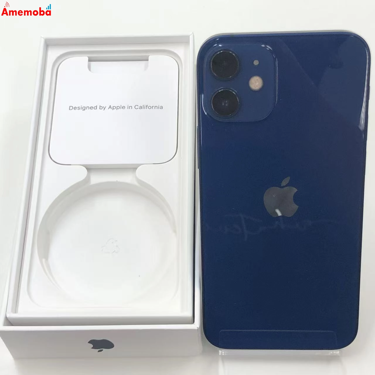 iPhone12 mini 128GB ブルー MGDP3J/A AU版SIMフリー 美品 au