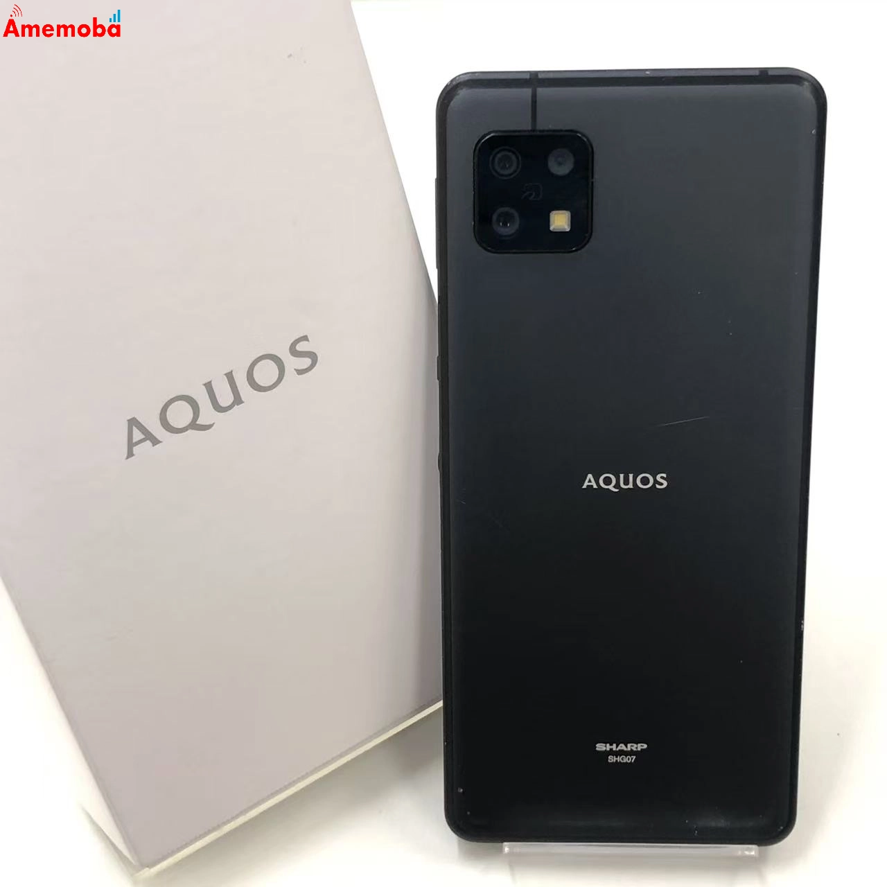 AQUOS sense6s 4GB/64GB ブラック SHG07 AU版SIMフリー