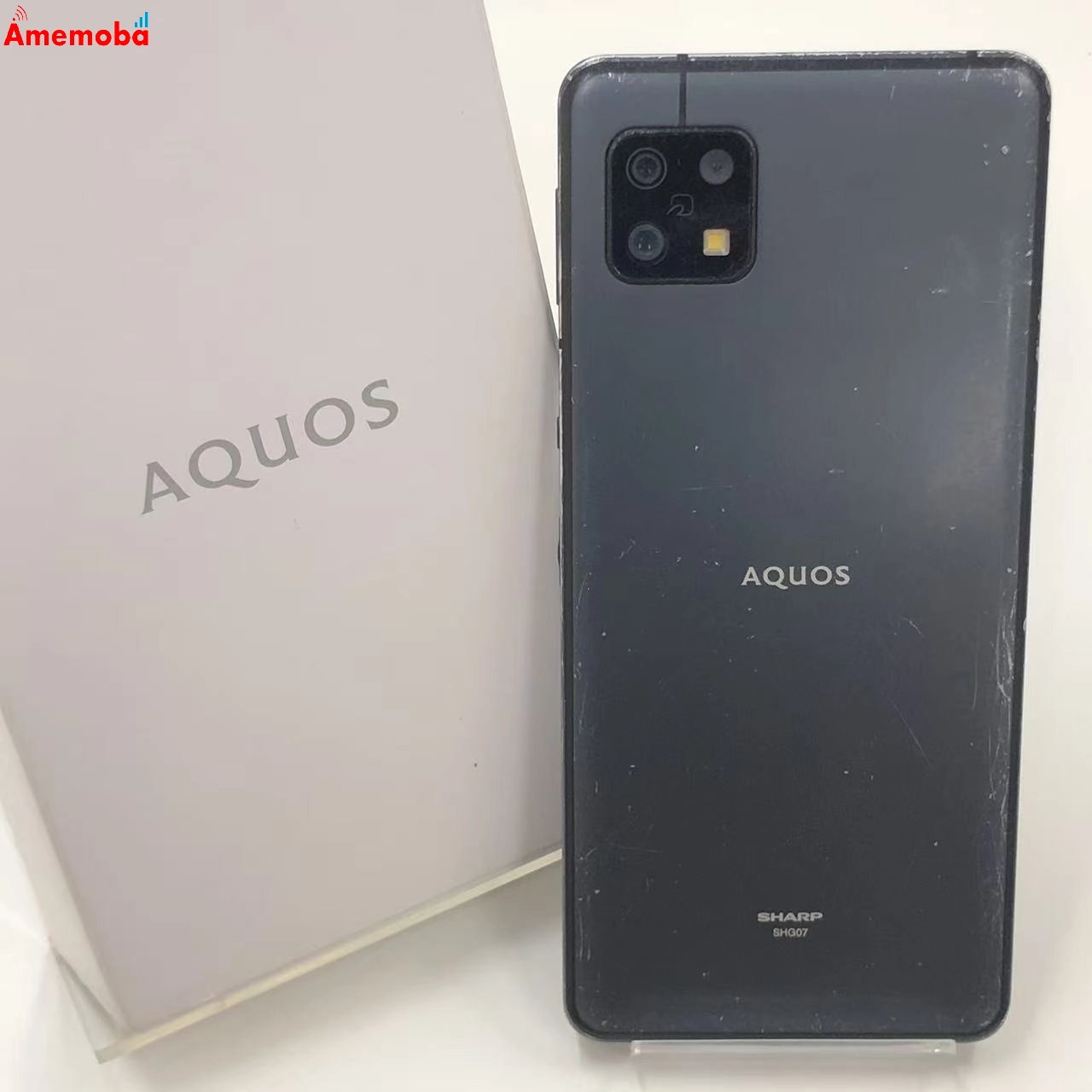 AQUOS sense6s 4GB/64GB ブラック SHG07 AU版SIMフリー