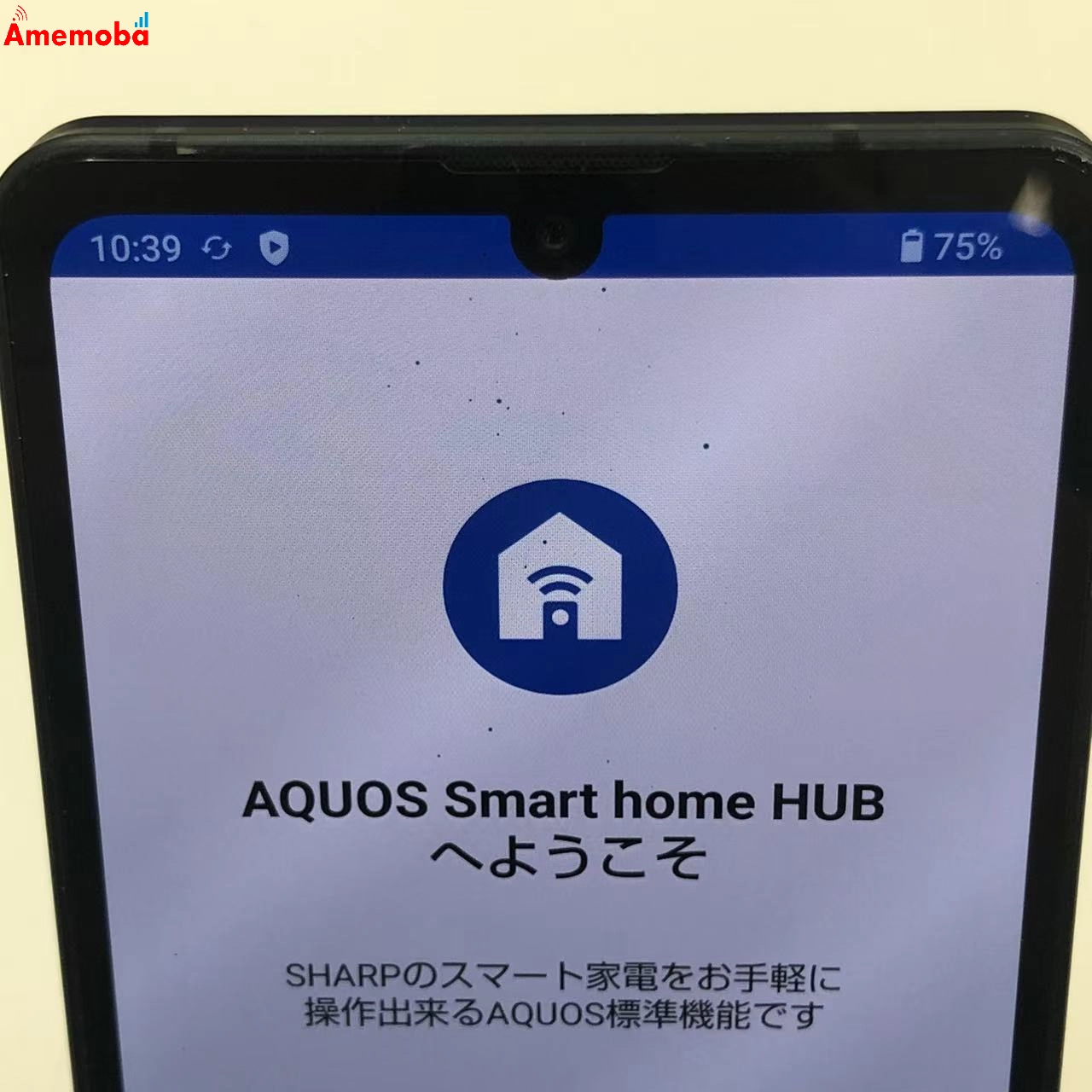 AQUOS sense6s 4GB/64GB ブラック SHG07 AU版SIMフリー ジャンク品