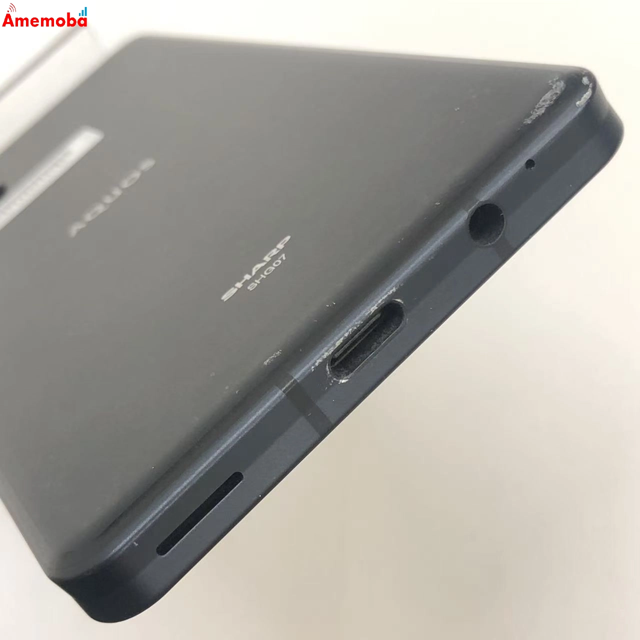 AQUOS sense6s 4GB/64GB ブラック SHG07 AU版SIMフリー ジャンク品