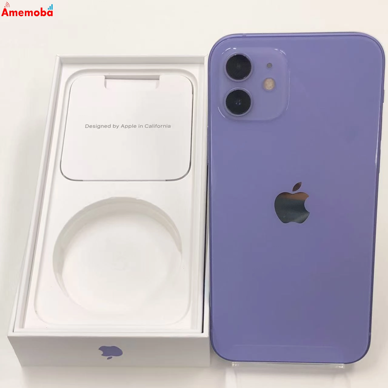 iPhone12 64GB パープル MJNH3J/A 楽天モバイル版SIMフリー 極美品