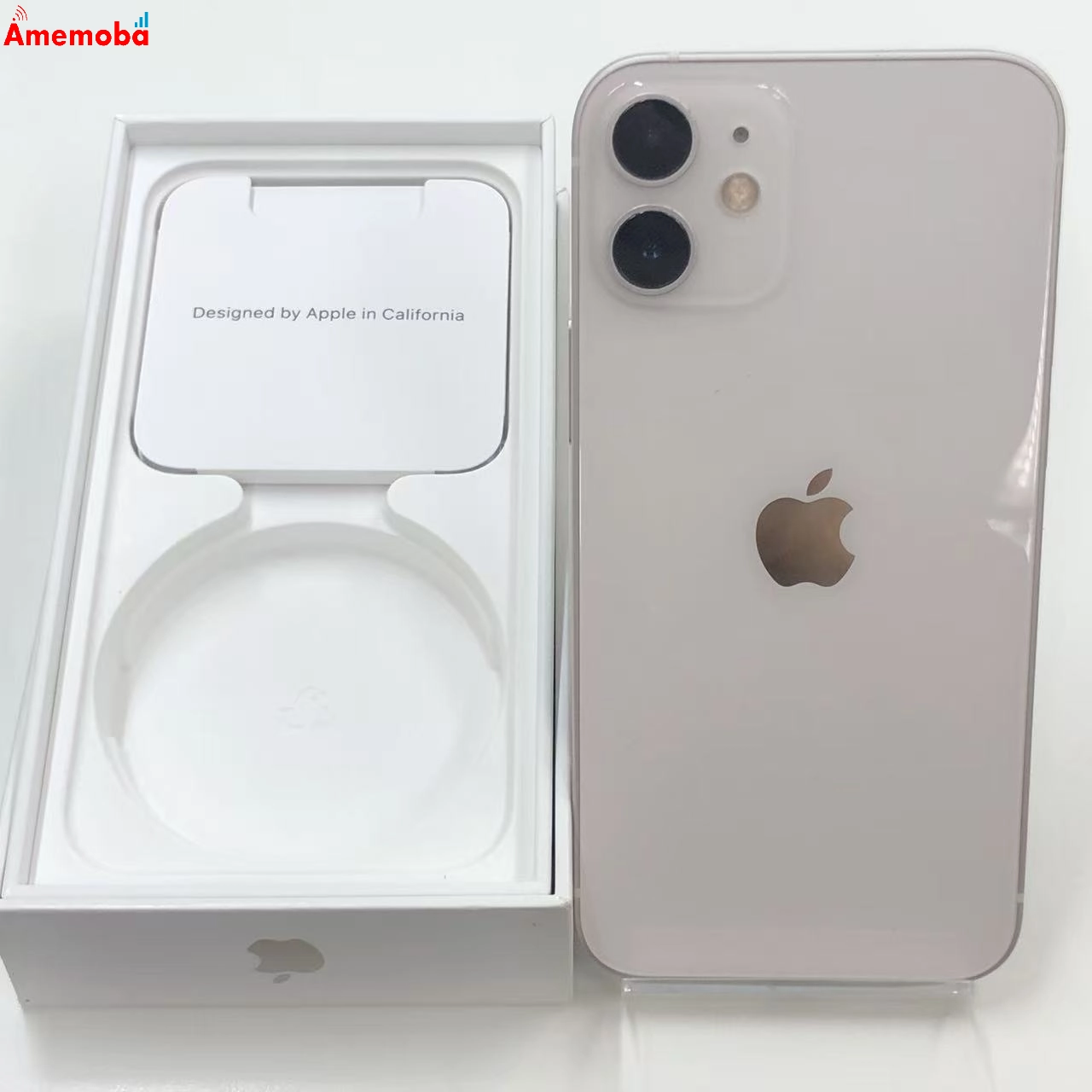 iPhone12 mini 64GB ホワイト MGA63J/A SoftBank版SIMフリー 美品