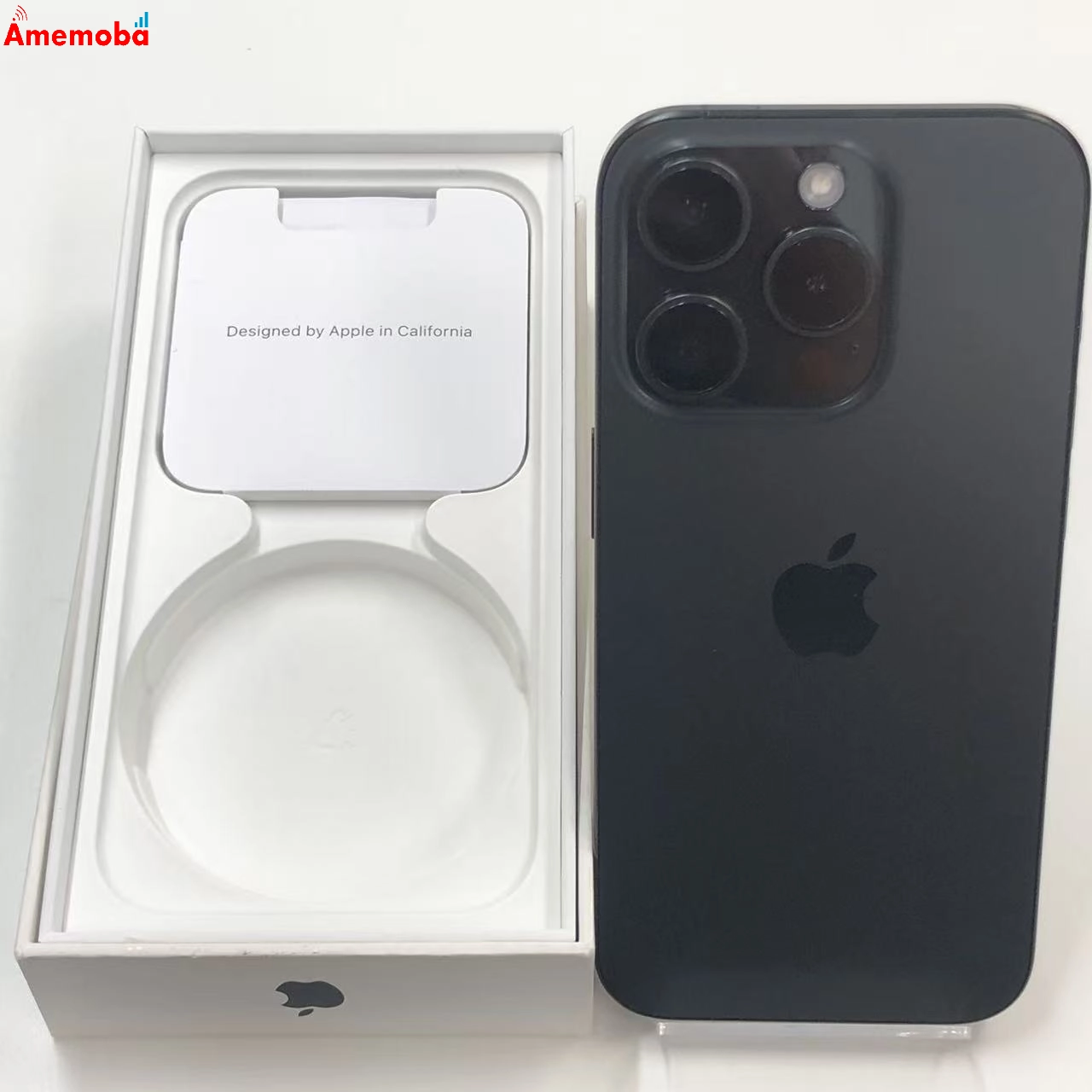 iPhone15 Pro 128GB ブラックチタニウム MTU73J/A AU版SIMフリー 極美品 au